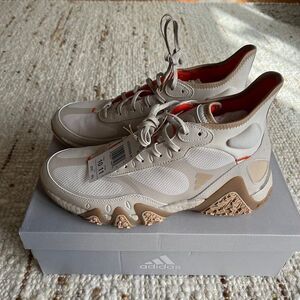 Adidas Adicross HI Boost 2023 Golf Hiking Shoes H03661 Men 10 Women 11 Beige